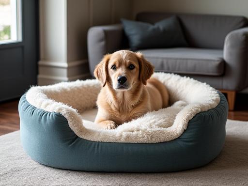 Designer pet beds combining luxury and comfort