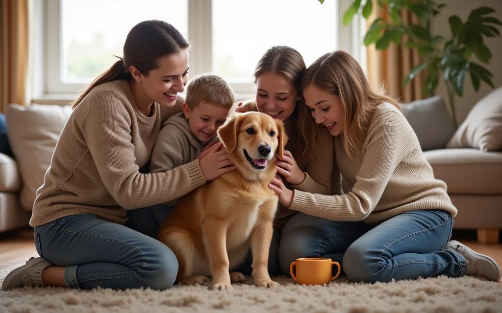 Successful pet adoption and family matching at WillowWharf Pets